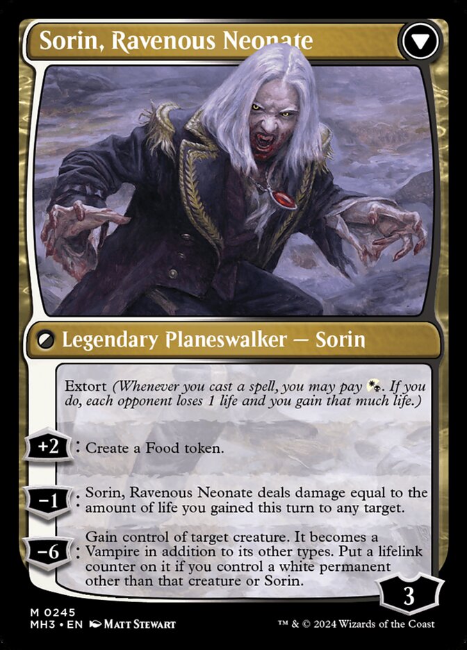 Sorin of House Markov (Back)
