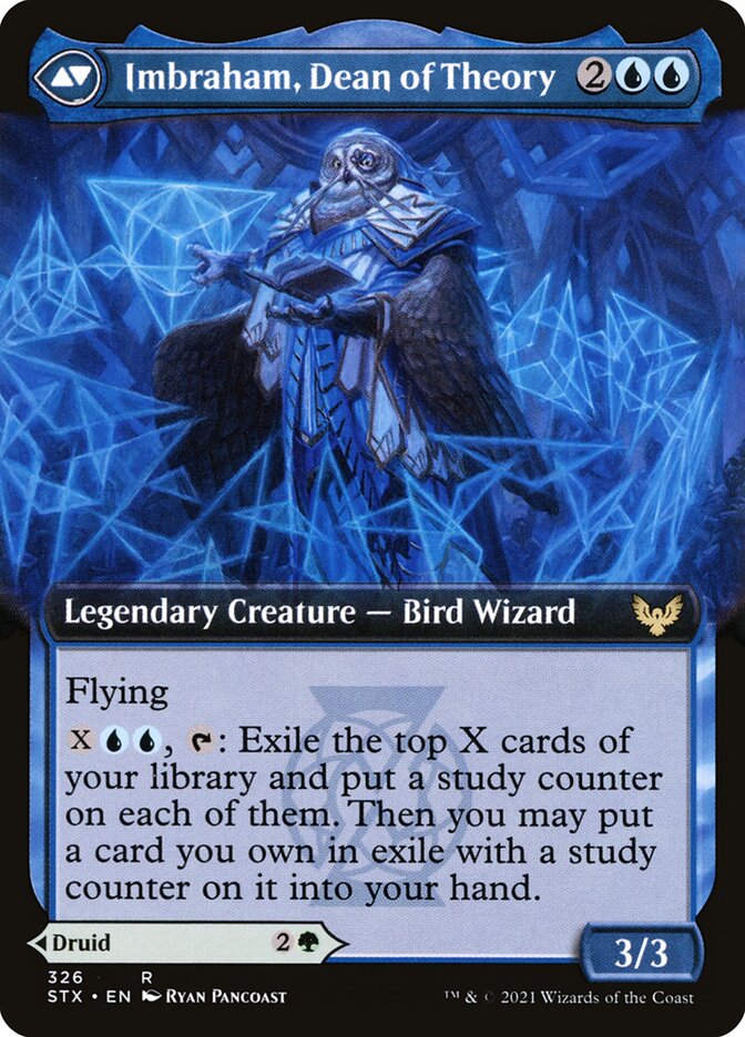 Kianne, Dean of Substance (Extended Art) (Back)