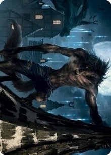 Stalking Predator Art Card