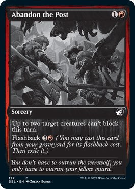 Abandon the Post