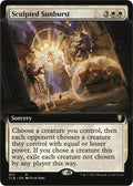 Sculpted Sunburst (Extended Art)