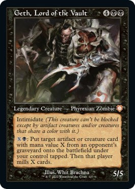 Geth, Lord of the Vault (Retro Frame)