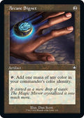 Arcane Signet (Retro Frame)