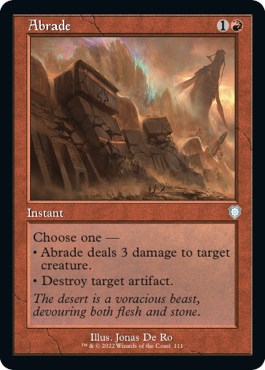 Abrade (Retro Frame)