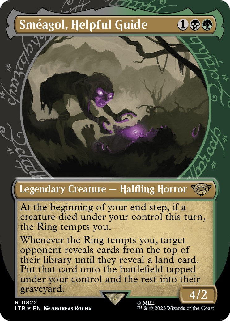 Smeagol, Helpful Guide (Showcase) (Surge Foil)