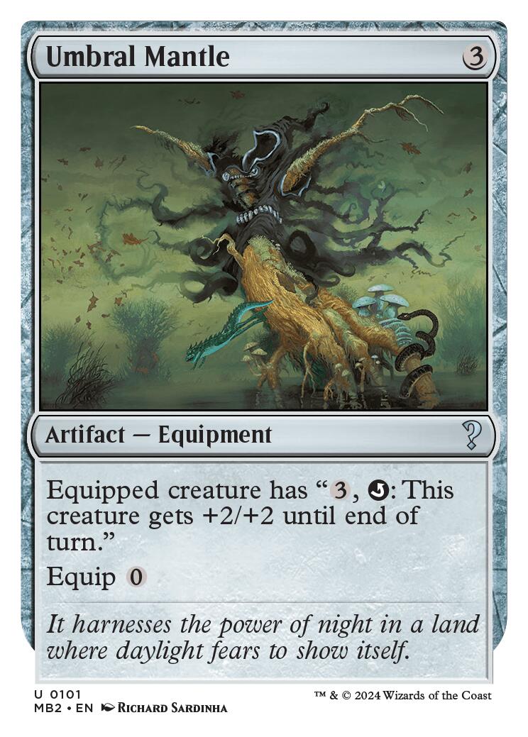 Umbral Mantle (White Border)