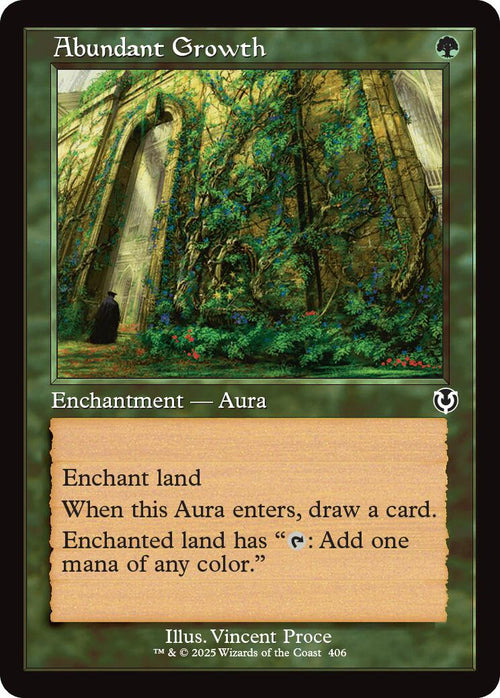 Abundant Growth (Retro Frame)