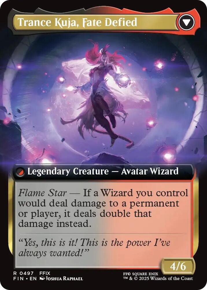 Kuja, Genome Sorcerer (Extended Art) (Back)