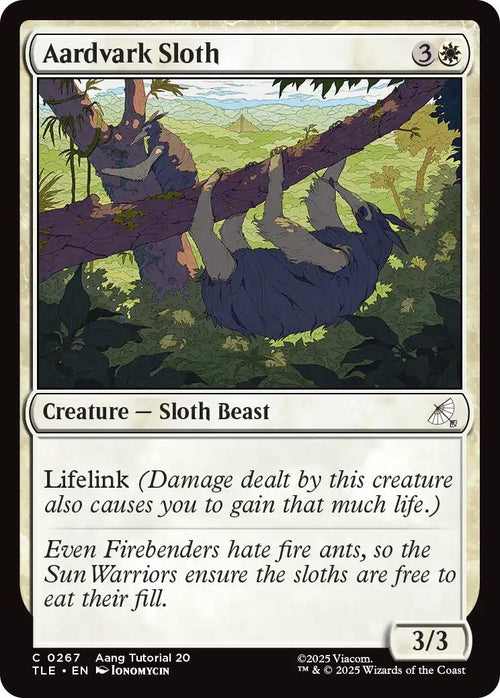 Aardvark Sloth (0267)