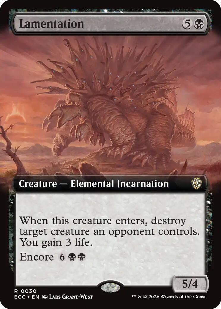 Lamentation (Extended Art)