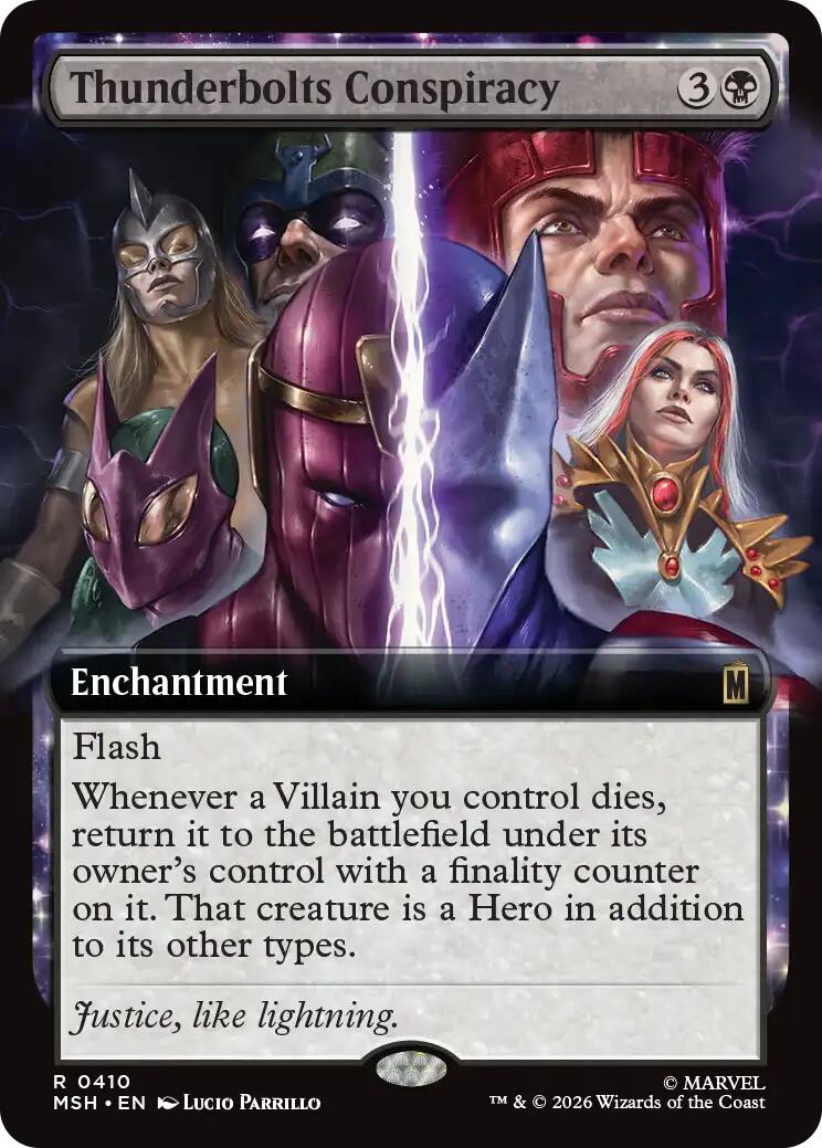 Thunderbolts Conspiracy (Extended Art)