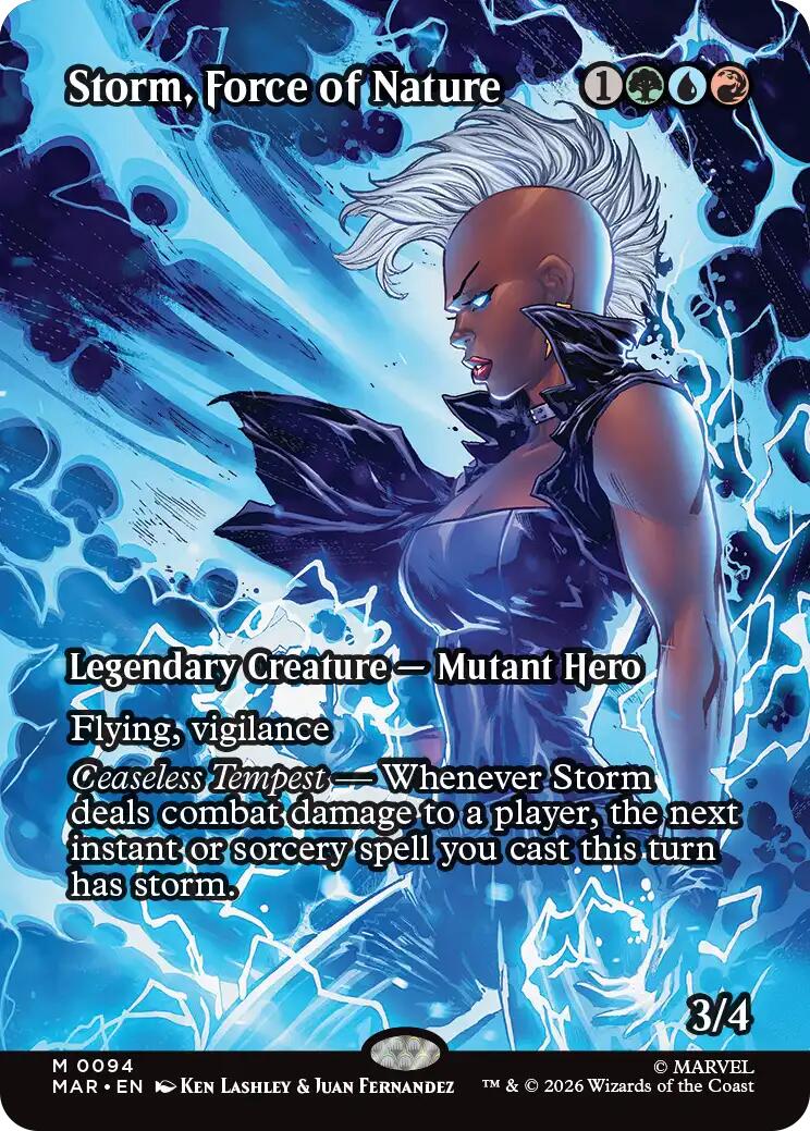 Storm, Force of Nature (Borderless)