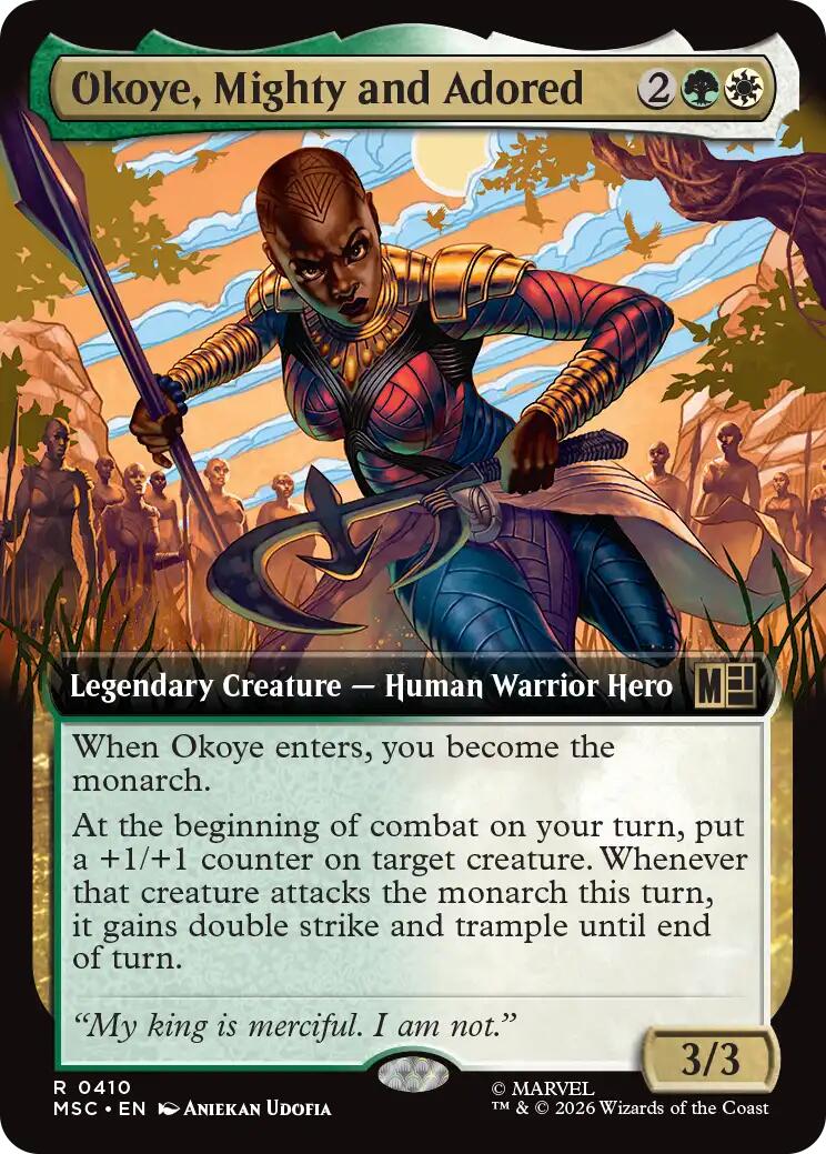 Okoye, Mighty and Adored (Extended Art)